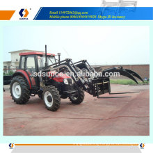 tractor front end loader with log grab used in Canada, chile and USA